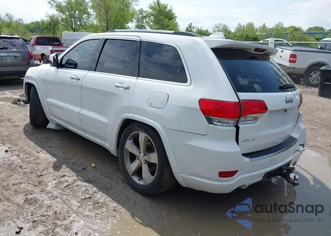 2014 Jeep Grand Cherokee Overland from USA, damaged, VIN 1C4RJFCGXEC441771